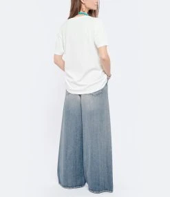 AUTRY Tee-shirt Iconic Action Blanc 11 AUTRY Tee-shirt Iconic Action Blanc -ANINE BING Boutique autry look20220223 107