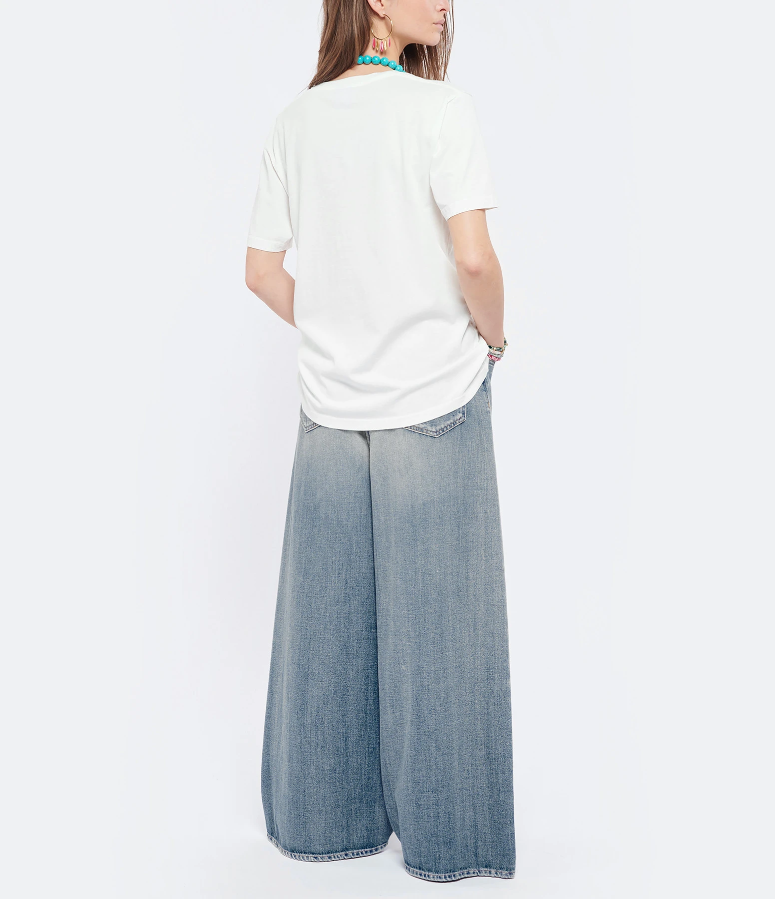 AUTRY Tee-shirt Iconic Action Blanc 7 AUTRY Tee-shirt Iconic Action Blanc – Image 5