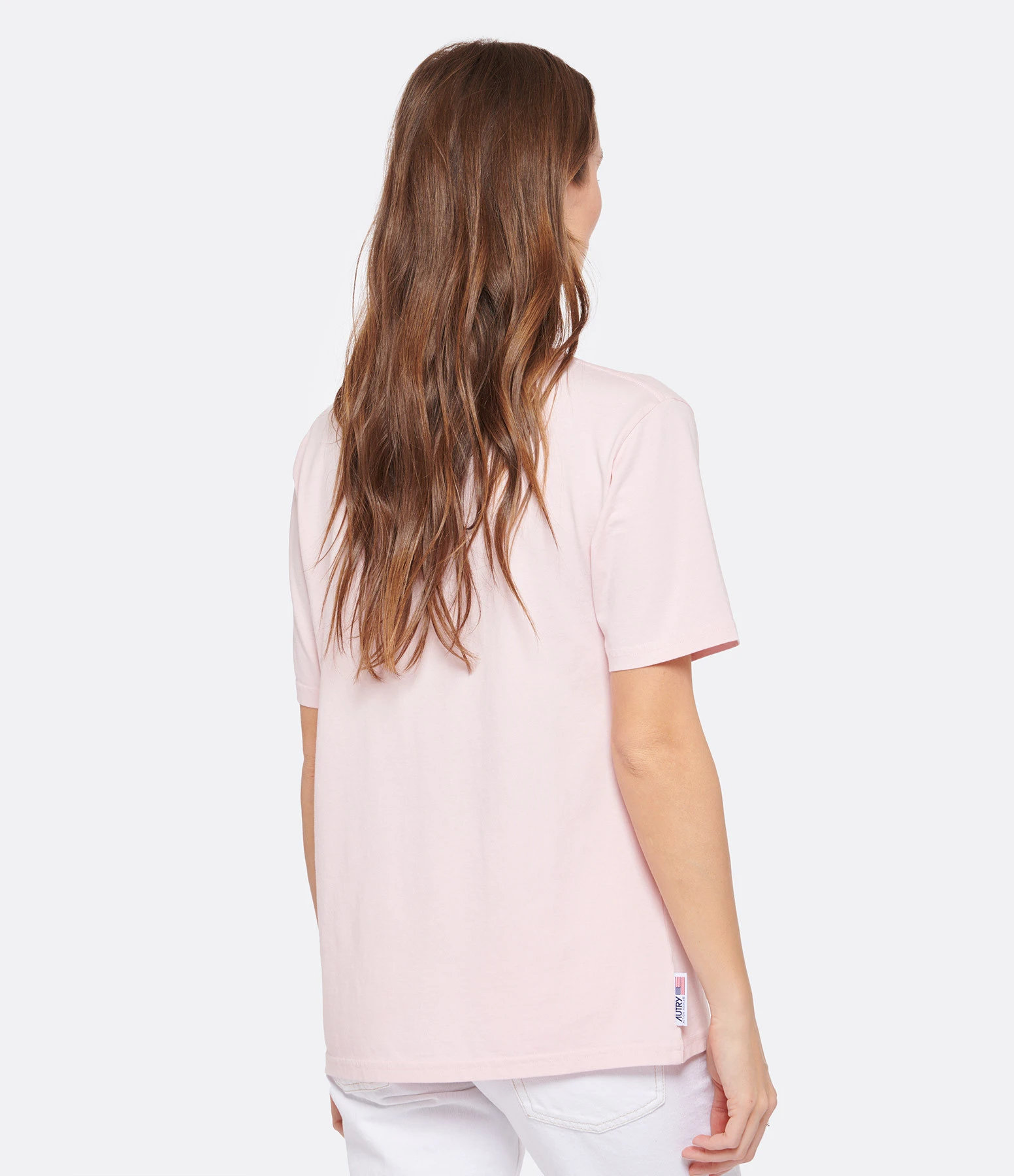 AUTRY Tee-shirt Tennis Academy Coton Rose 7 AUTRY Tee-shirt Tennis Academy Coton Rose – Image 5
