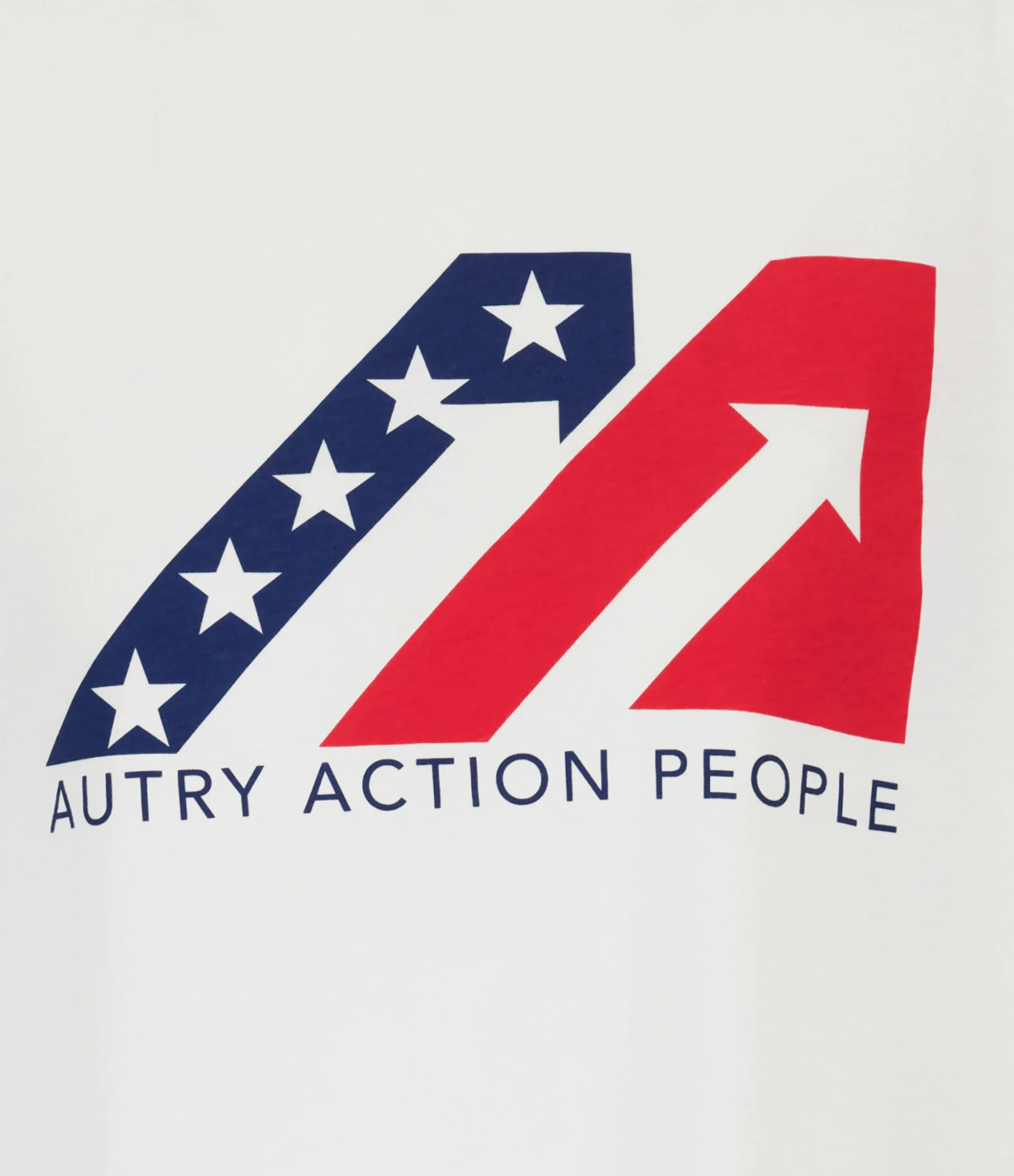 AUTRY Tee-shirt Iconic Action Coton Blanc 4 AUTRY Tee-shirt Iconic Action Coton Blanc – Image 2