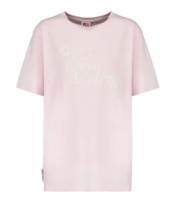 AUTRY Tee-shirt Tennis Academy Coton Rose