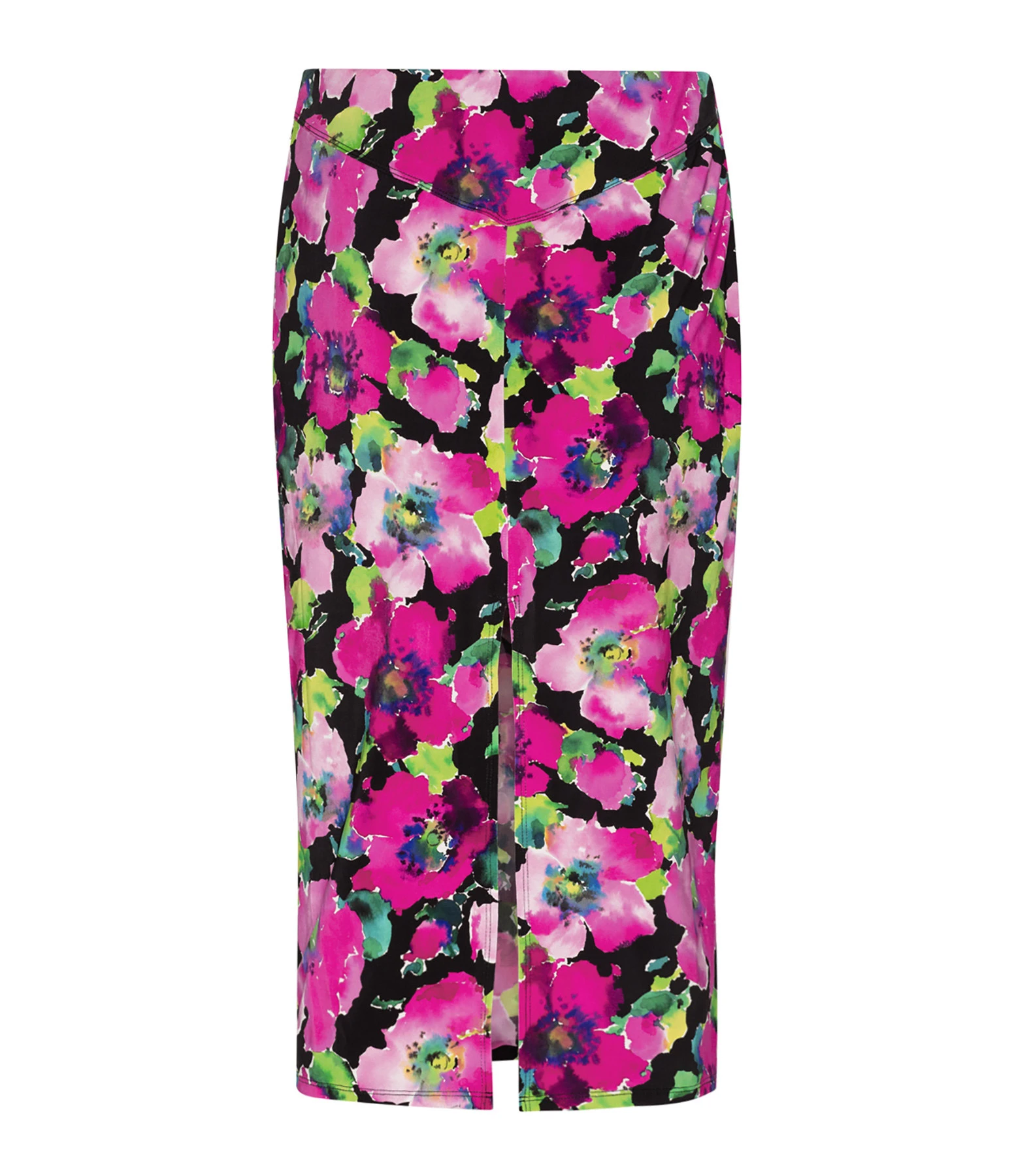 ROTATE Jupe Crayon Mi-Longue Imprimé Rose 3 ROTATE Jupe Crayon Mi-Longue Imprimé Rose