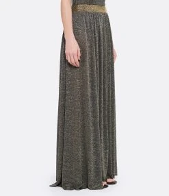 BELIZA Jupe Gipsy Lurex Noir -ANINE BING Boutique beliz look20220315 136