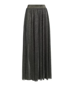BELIZA Jupe Gipsy Lurex Noir