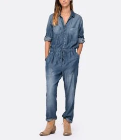 Bella Dahl Combinaison Utility Dark Ombre Wash -ANINE BING Boutique bella look20220929 757