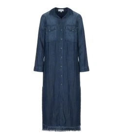 Bella Dahl Robe Chemise Maxi Dark Ombre Wash