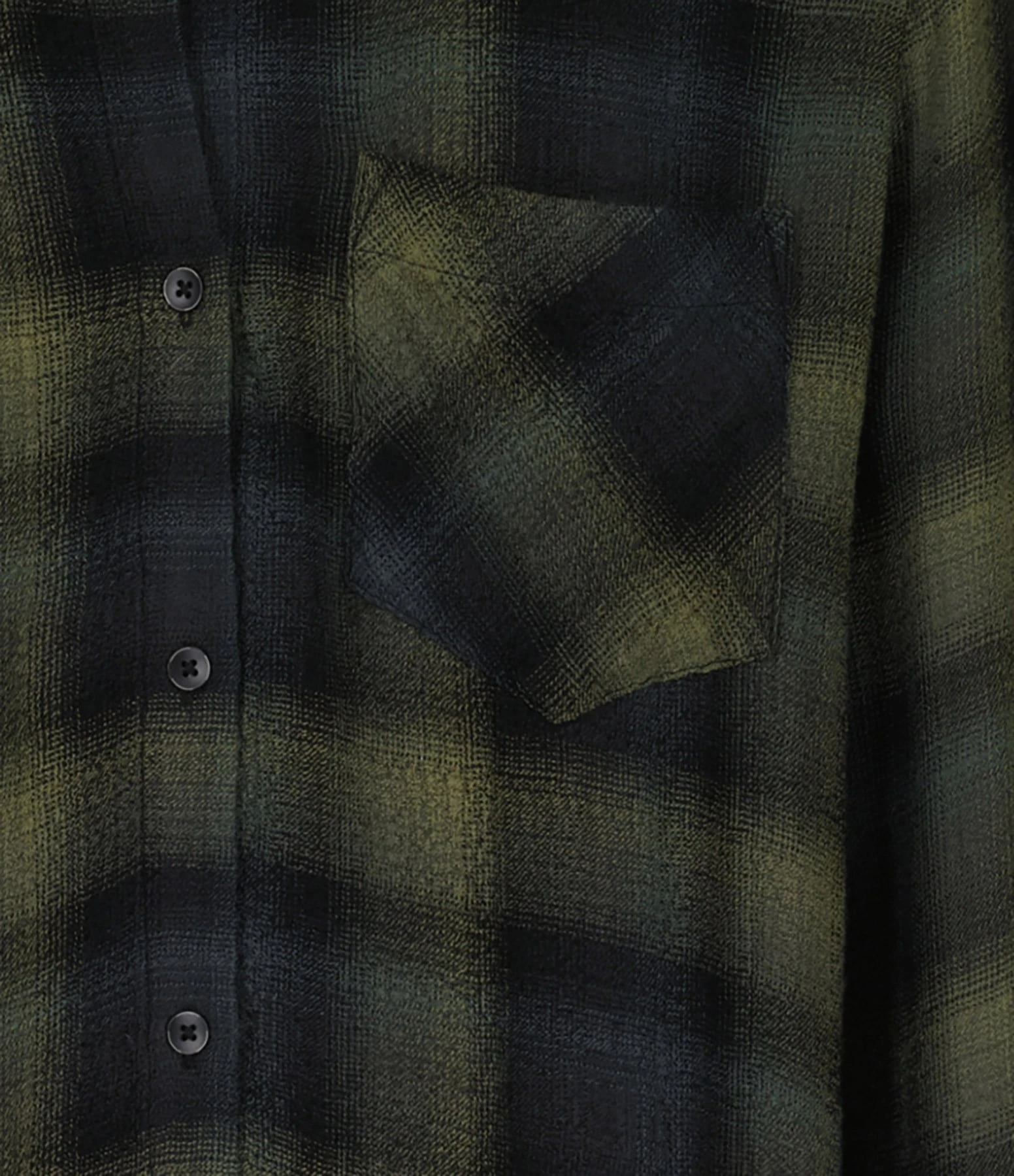 Bella Dahl Robe Rolled Sleeve Duster Jasper Green Plaid 4 Bella Dahl Robe Rolled Sleeve Duster Jasper Green Plaid – Image 2