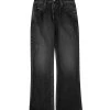 MARANT ÉTOILE Jean Belvira Coton Noir Délavé -ANINE BING Boutique belvira pa0002fa a1h02e 02black