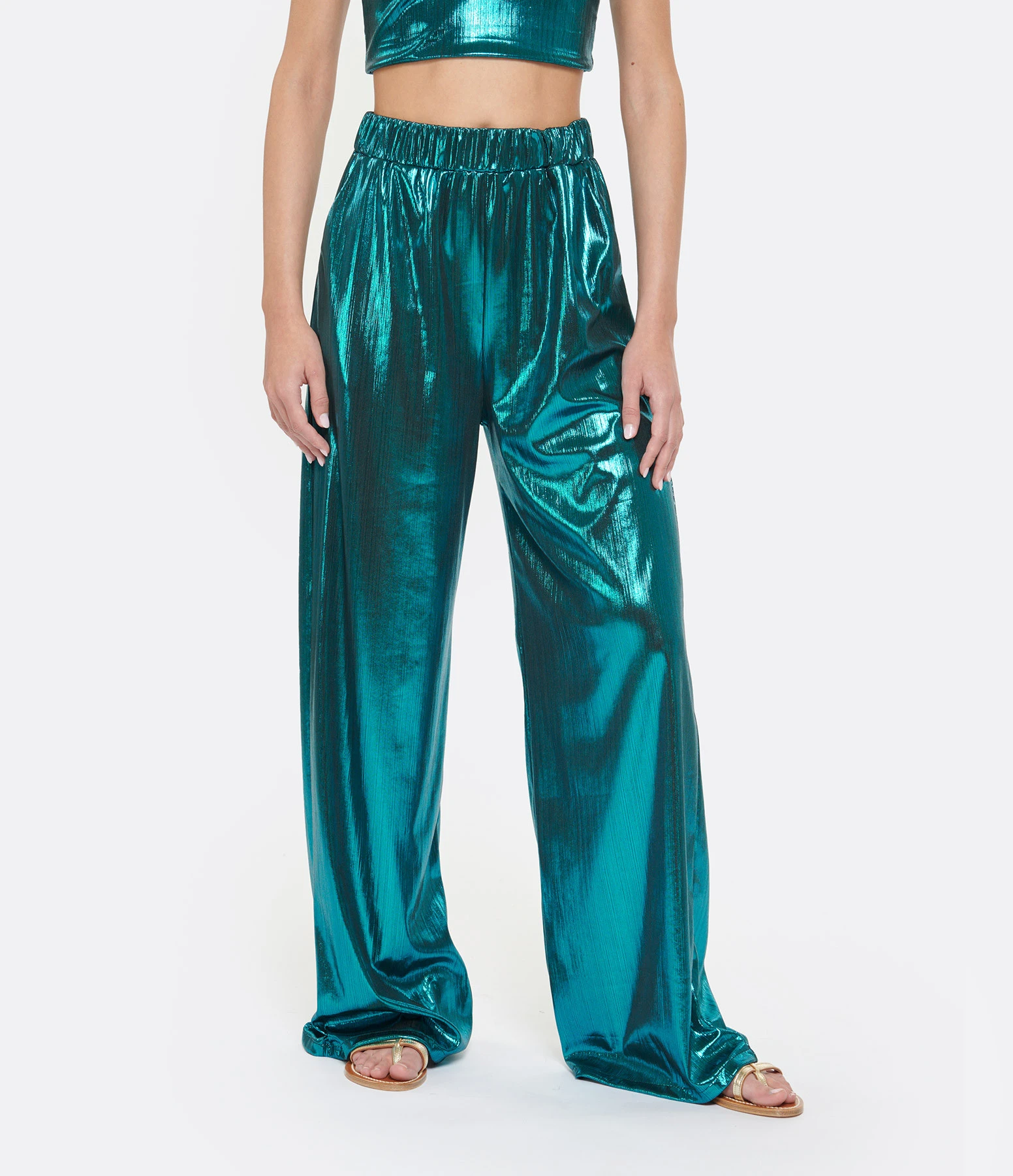 CARIOCA Pantalon Lara Turquoise 6 CARIOCA Pantalon Lara Turquoise – Image 4
