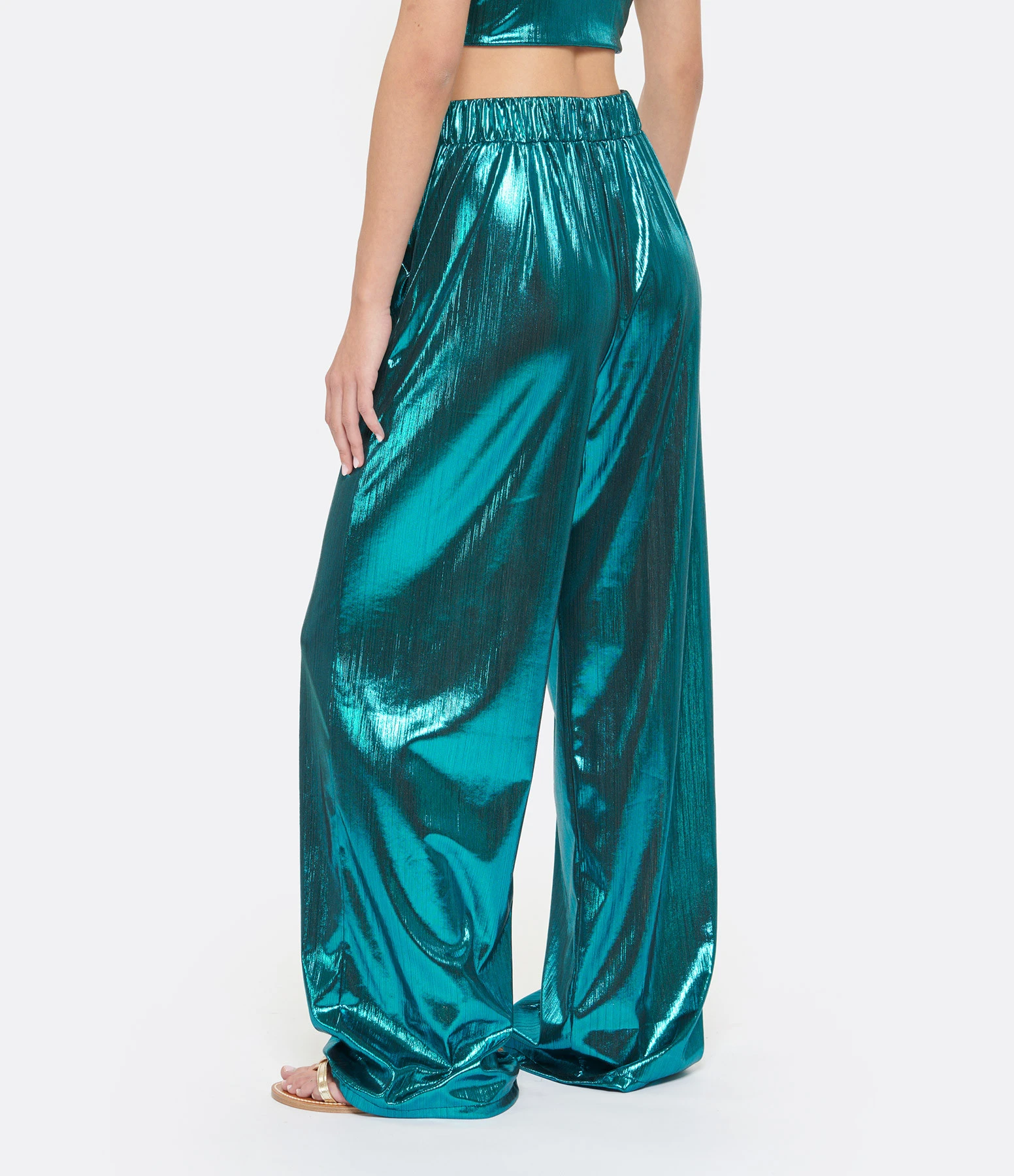 CARIOCA Pantalon Lara Turquoise 7 CARIOCA Pantalon Lara Turquoise – Image 5