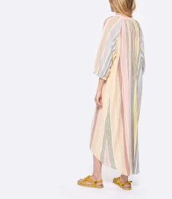 CHARLIE JOE Robe Longue Samyra Coton Rayures 9 CHARLIE JOE Robe Longue Samyra Coton Rayures -ANINE BING Boutique charl look20230222 256 1