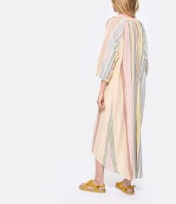 CHARLIE JOE Robe Longue Samyra Coton Rayures 9 CHARLIE JOE Robe Longue Samyra Coton Rayures -ANINE BING Boutique charl look20230222 256