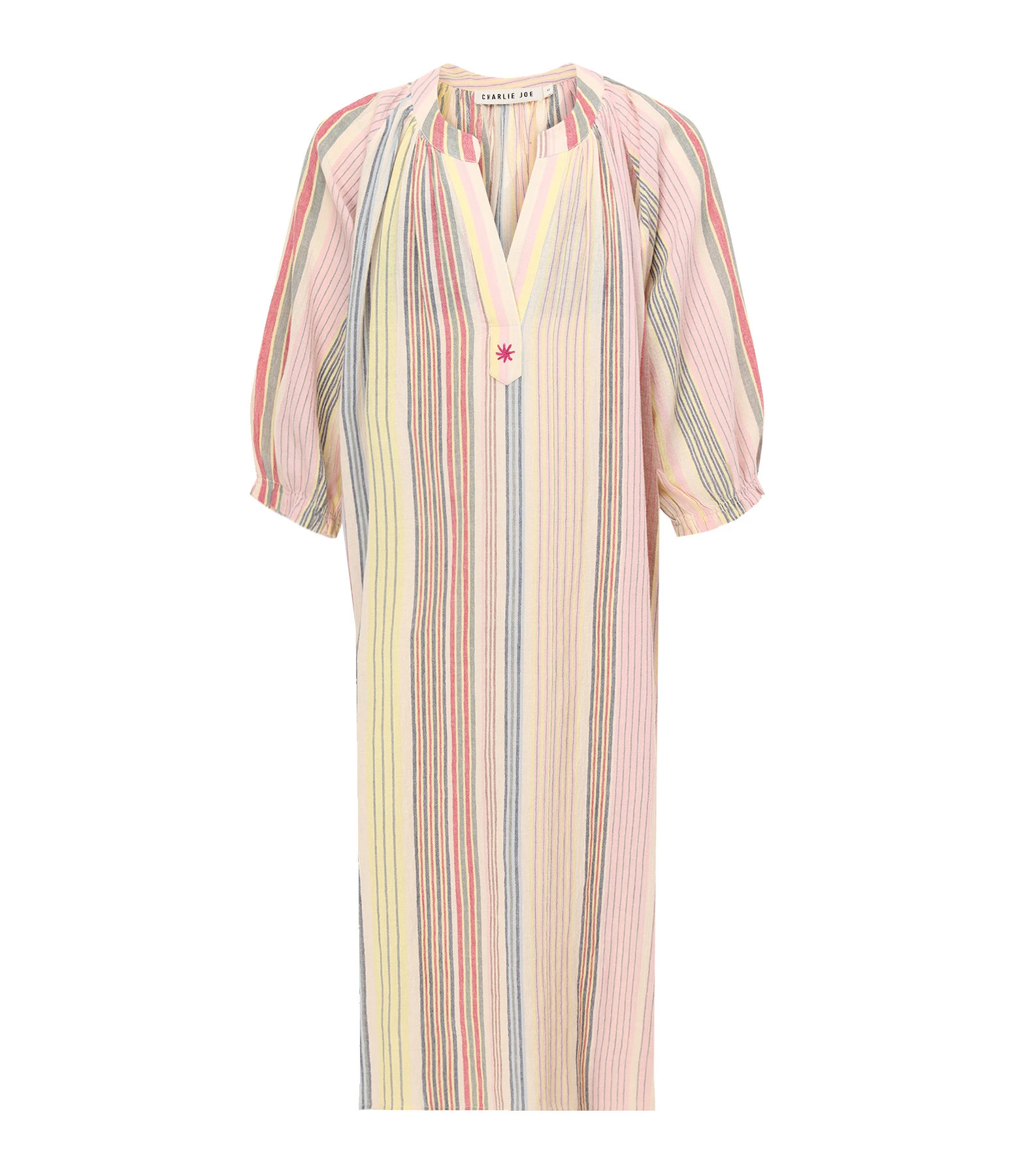 CHARLIE JOE Robe Longue Samyra Coton Rayures 3 CHARLIE JOE Robe Longue Samyra Coton Rayures