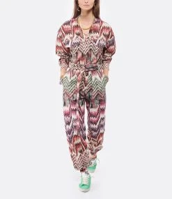 CHUFY Combinaison Nino Coton Biologique Imprimé Calvi Pink -ANINE BING Boutique chufy look20211228 161 1 1