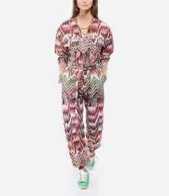 CHUFY Combinaison Nino Coton Biologique Imprimé Calvi Pink -ANINE BING Boutique chufy look20211228 161 1