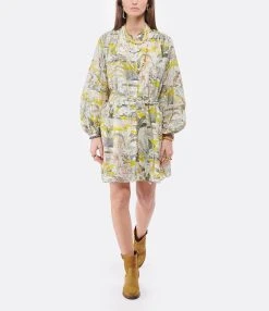 CHUFY Robe Bruna Coton Imprimé Catania -ANINE BING Boutique chufy look20211228 339 1