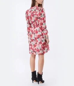 CHUFY Robe Gia Soie Imprimé Donato White -ANINE BING Boutique chufy look20211229 384