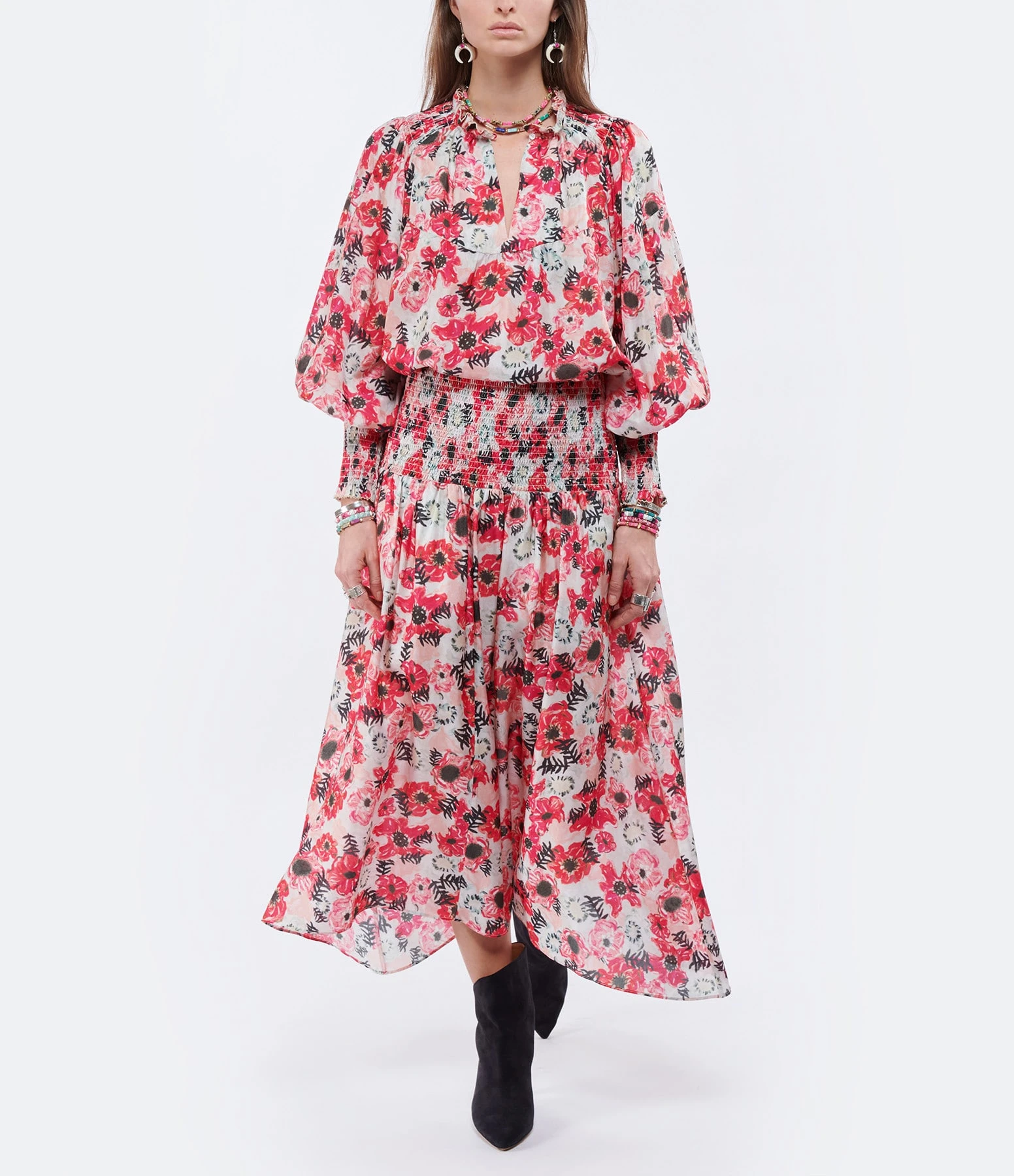 CHUFY Jupe Enzo Soie Imprimé Donato White 5 CHUFY Jupe Enzo Soie Imprimé Donato White – Image 3