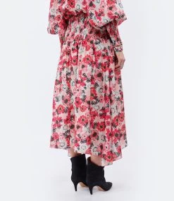 CHUFY Jupe Enzo Soie Imprimé Donato White 12 CHUFY Jupe Enzo Soie Imprimé Donato White -ANINE BING Boutique chufy look20211230 306