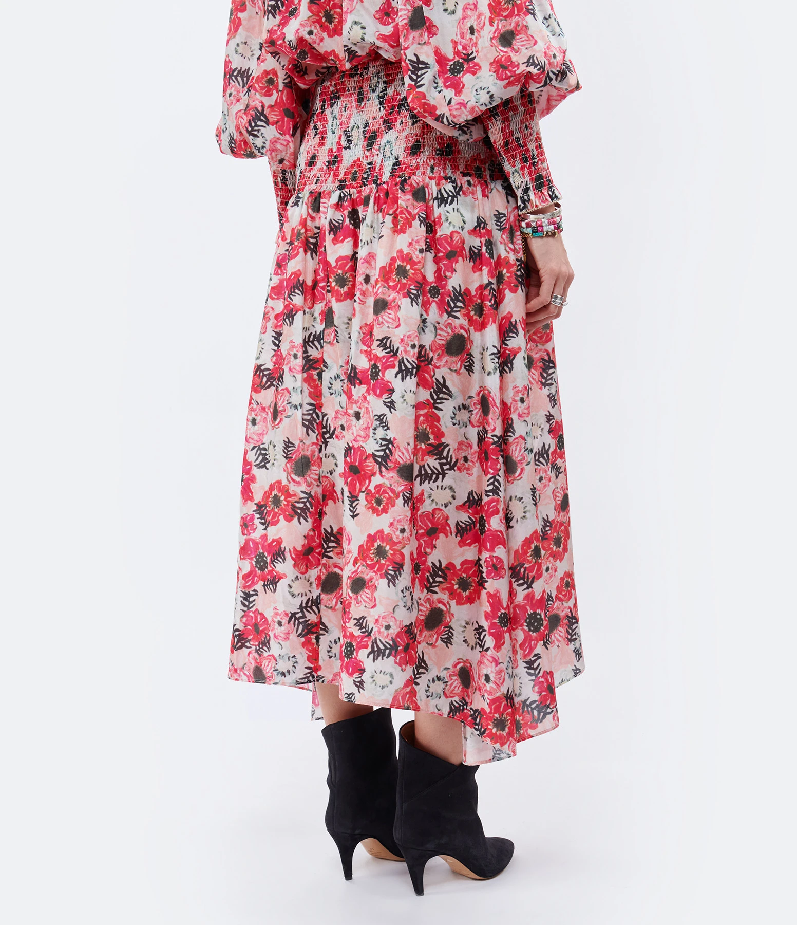 CHUFY Jupe Enzo Soie Imprimé Donato White 7 CHUFY Jupe Enzo Soie Imprimé Donato White – Image 5