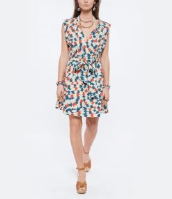 CHUFY Robe Mara Coton Biologique Imprimé Sicily Red 8 CHUFY Robe Mara Coton Biologique Imprimé Sicily Red -ANINE BING Boutique chufy look20220104 113 1