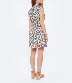 CHUFY Robe Mara Coton Biologique Imprimé Sicily Red 9 CHUFY Robe Mara Coton Biologique Imprimé Sicily Red -ANINE BING Boutique chufy look20220104 114