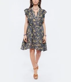 CHUFY Robe Mona Coton Imprimé Amalfi -ANINE BING Boutique chufy look20220104 76