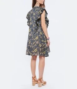 CHUFY Robe Mona Coton Imprimé Amalfi -ANINE BING Boutique chufy look20220104 77