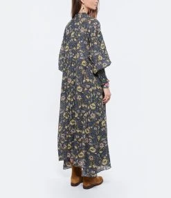 CHUFY Robe Longue Bellini Coton Imprimé Amalfi 9 CHUFY Robe Longue Bellini Coton Imprimé Amalfi -ANINE BING Boutique chufy look20220104 86 1