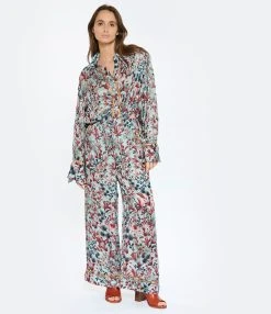 CHUFY Pantalon Henry Imprimé Cian -ANINE BING Boutique chufy look20230124 506