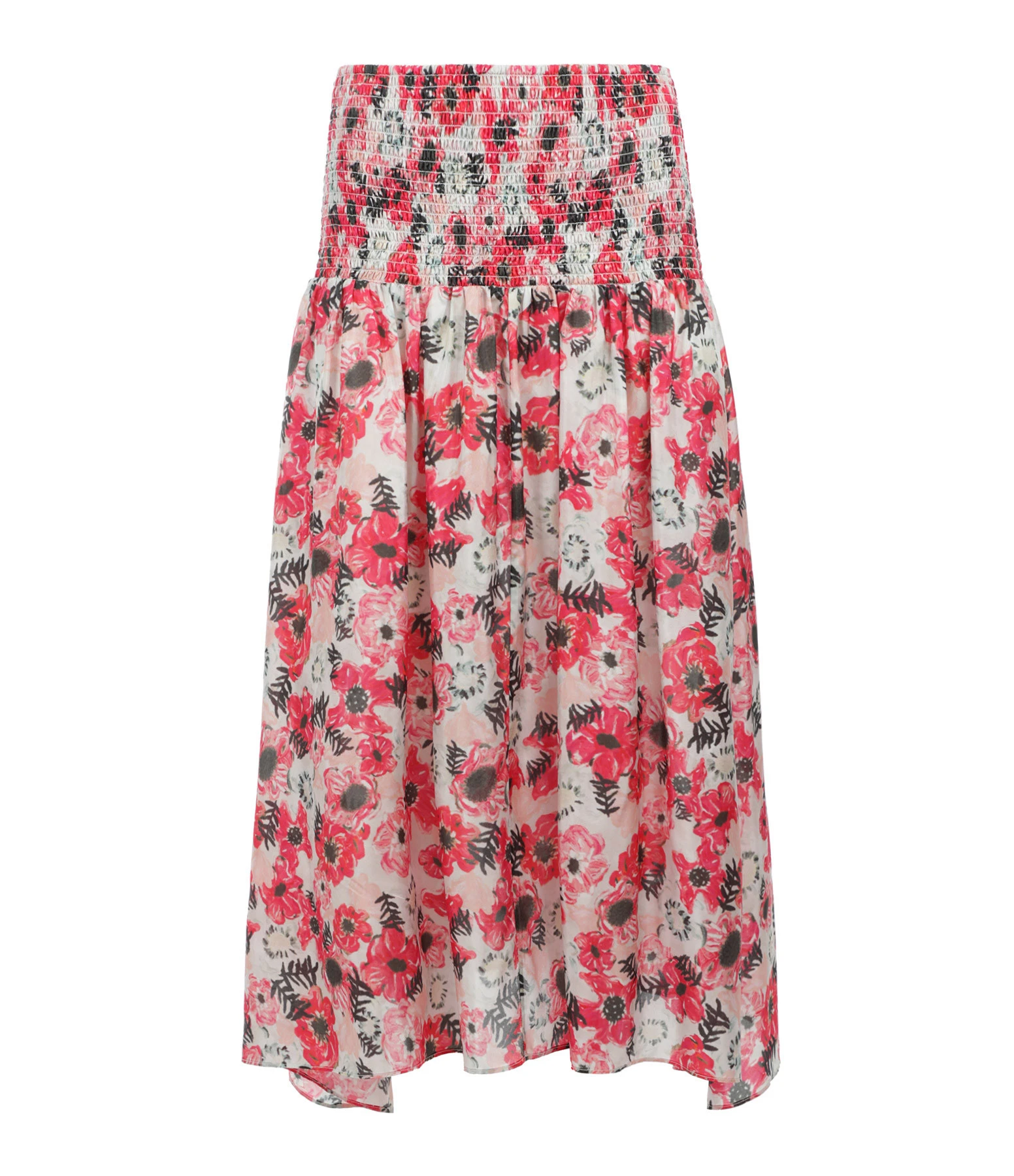 CHUFY Jupe Enzo Soie Imprimé Donato White 3 CHUFY Jupe Enzo Soie Imprimé Donato White