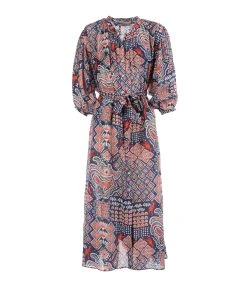 CHUFY Robe Maxi Ziggy Coton Marine