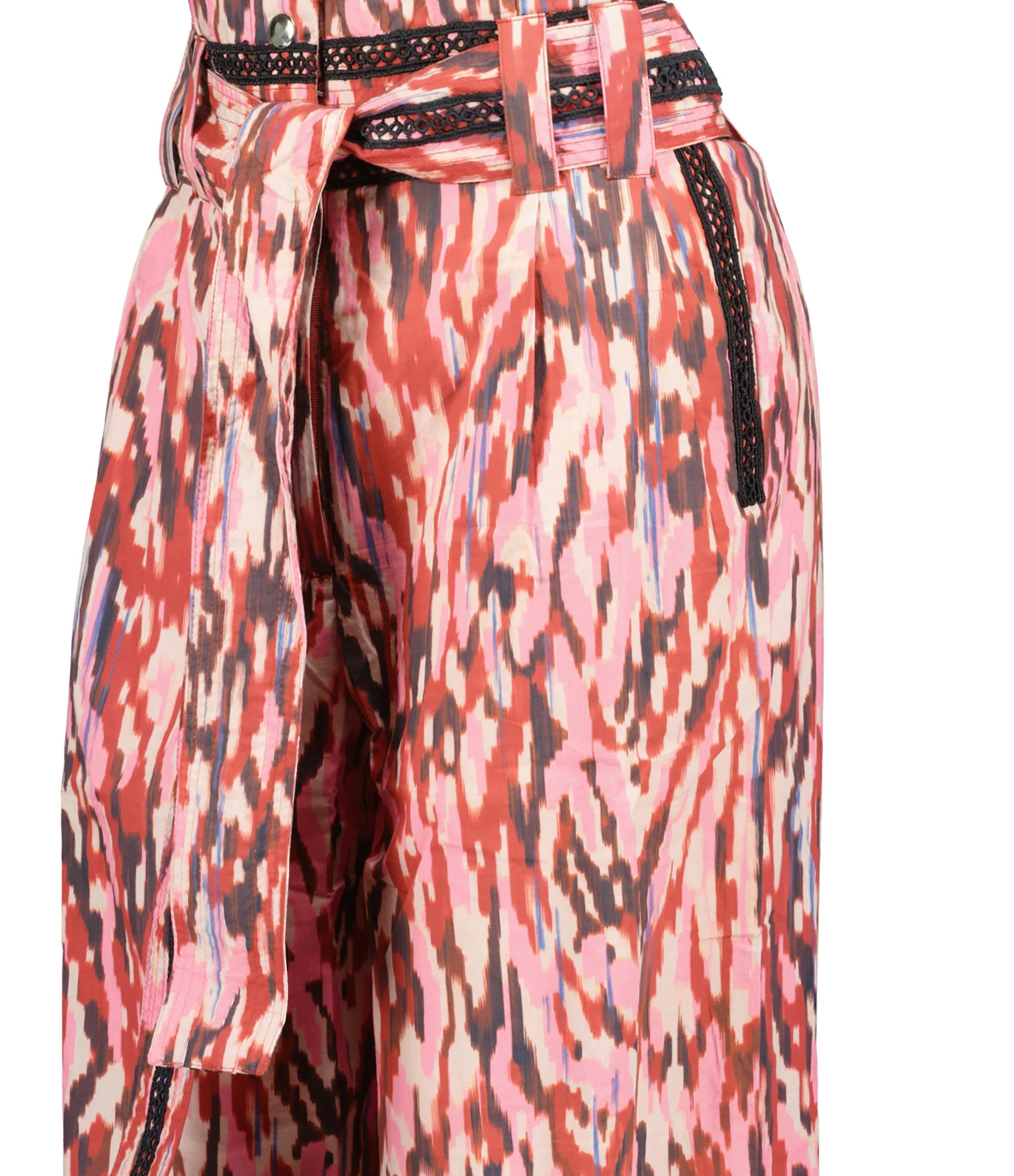 CHUFY Pantalon Bes Coton Bio Imprimé Rose 4 CHUFY Pantalon Bes Coton Bio Imprimé Rose – Image 2