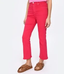 CLOSED Jean Hi-Sun Coton Bio Rose Framboise -ANINE BING Boutique close look20221228 77