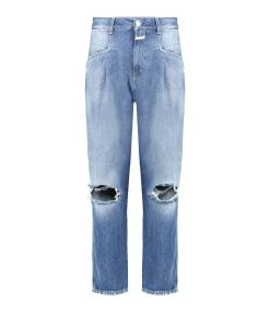 CLOSED Jean Pearl Coton Recyclé Bleu Moyen