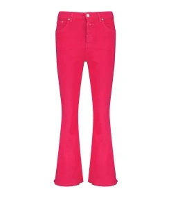 CLOSED Jean Hi-Sun Coton Bio Rose Framboise