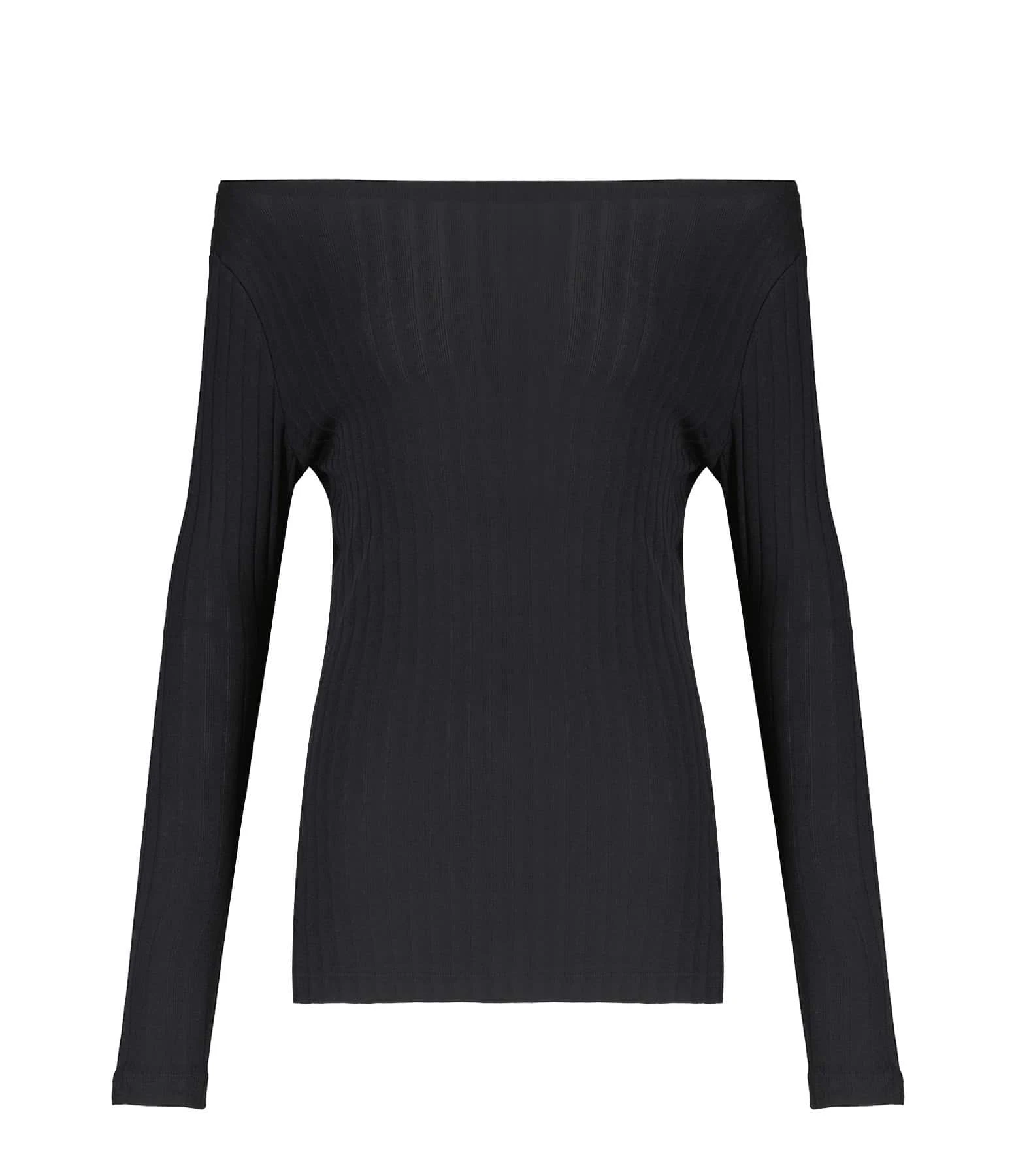 CLOSED Top Manches Longues Coton Noir 3 CLOSED Top Manches Longues Coton Noir