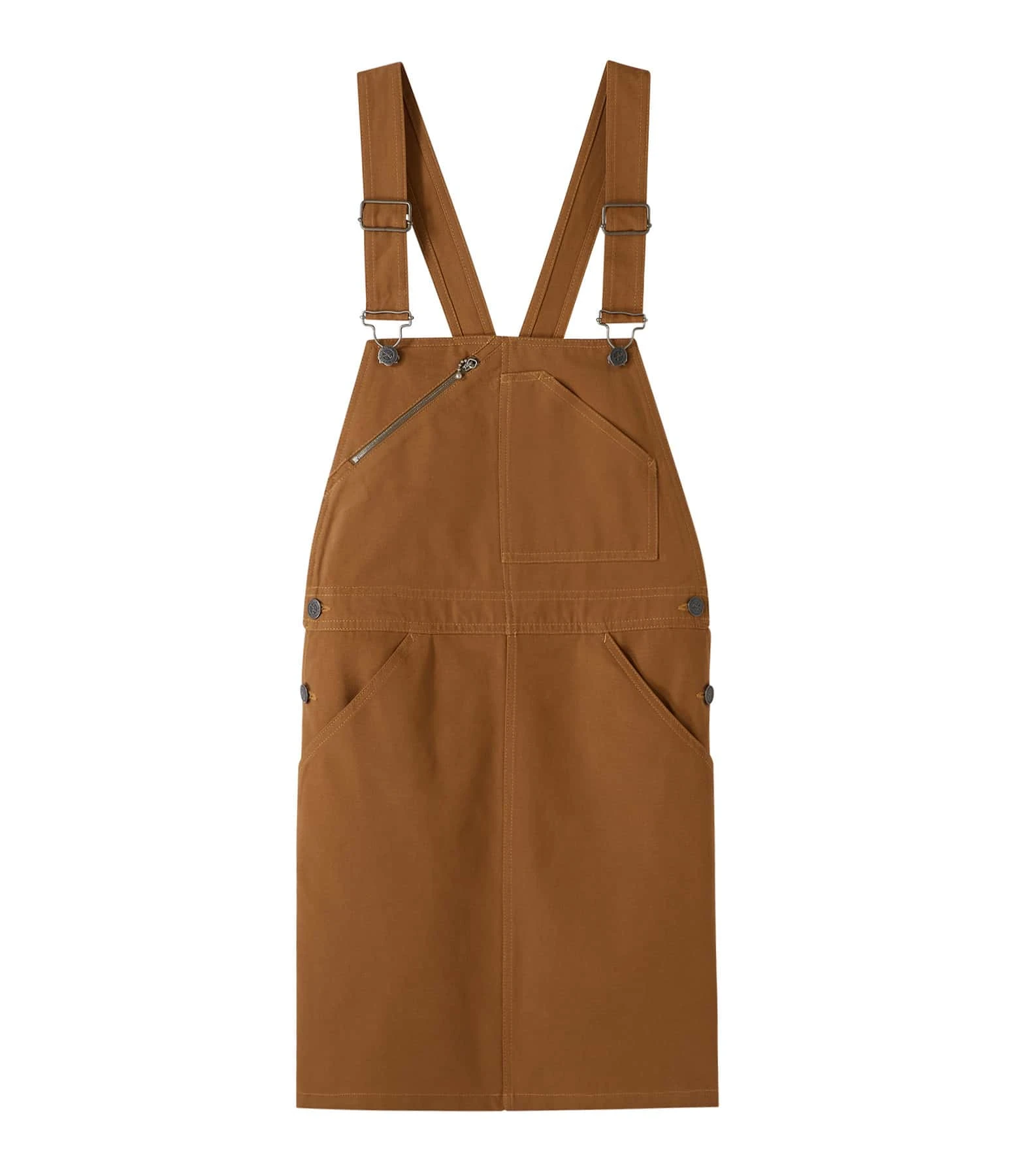 A.P.C. Salopette Robe Poala Caramel 3 A.P.C. Salopette Robe Poala Caramel