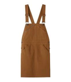 A.P.C. Salopette Robe Poala Caramel