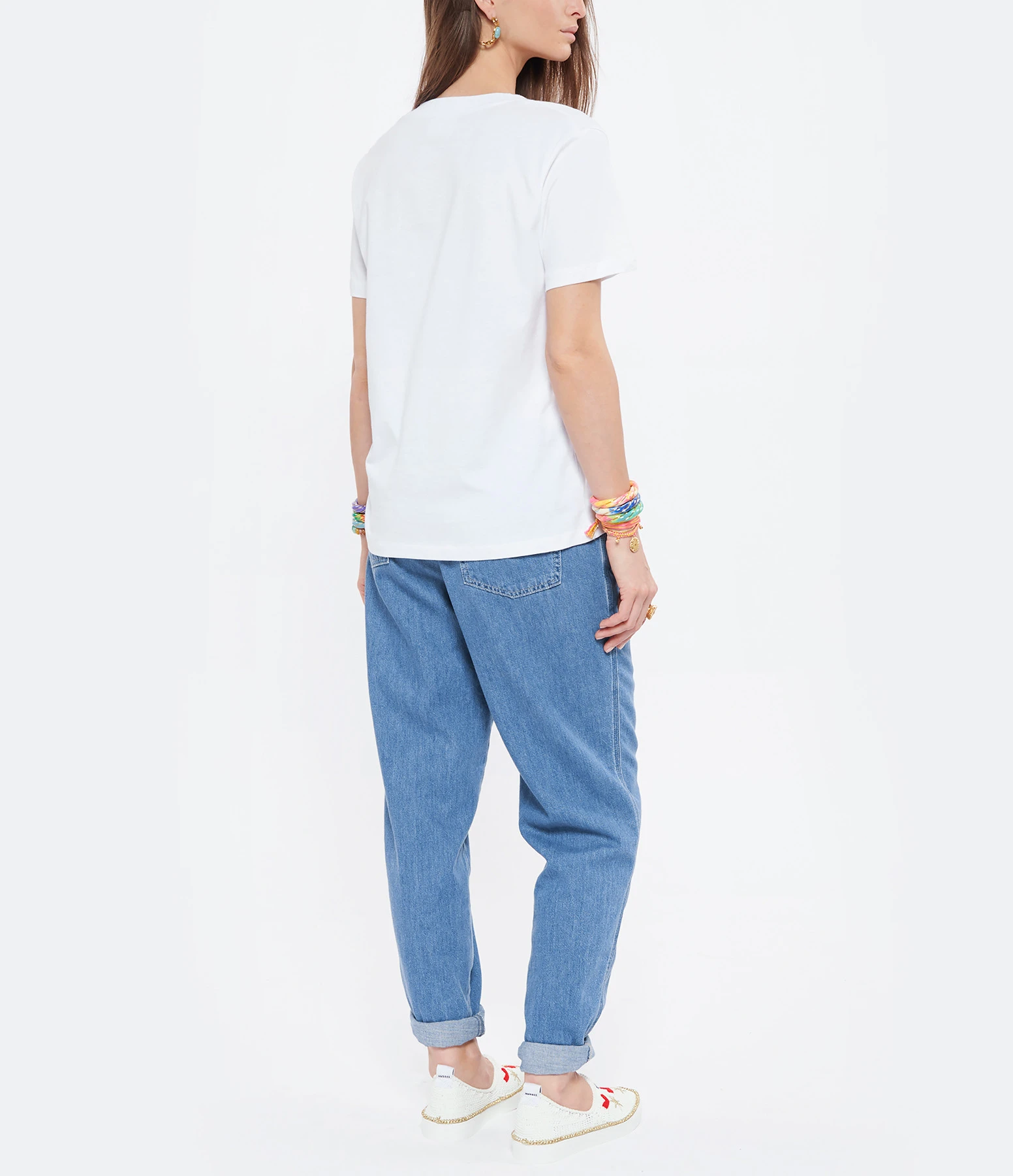 DEAR JULIETTE Tee-shirt In Love Coton Biologique Blanc 7 DEAR JULIETTE Tee-shirt In Love Coton Biologique Blanc – Image 5