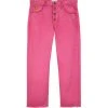 MIRA MIKATI Jean Broderie Coton Rose -ANINE BING Boutique den005c ss23 1