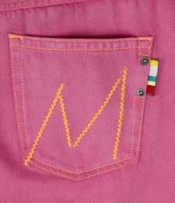 MIRA MIKATI Jean Broderie Coton Rose 13 MIRA MIKATI Jean Broderie Coton Rose -ANINE BING Boutique den005c ss23 4