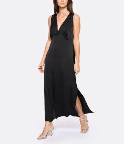 ELOAB Robe Longue Inaya Noir 8 ELOAB Robe Longue Inaya Noir -ANINE BING Boutique eloab look20221102 23