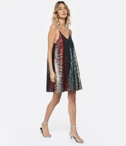 ELOAB Robe Lou Multicolore -ANINE BING Boutique eloab look20221214 173