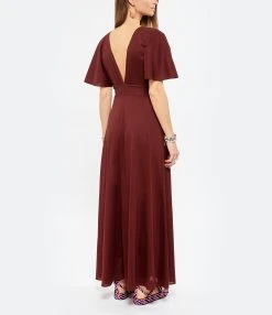 ERES Robe Aurore Coton Terre Cuite -ANINE BING Boutique eres2 look20220215 133