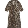 Ganni Robe Sheer Voile Léopard -ANINE BING Boutique f7140 6487 994