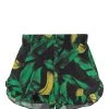 Ganni Short Coton Imprimé Vert -ANINE BING Boutique f7204 6513 751