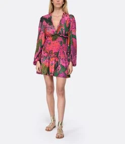 Farm Rio Mini Robe Imprimé Rose 9 Farm Rio Mini Robe Imprimé Rose -ANINE BING Boutique farm3 look20230214 479 1