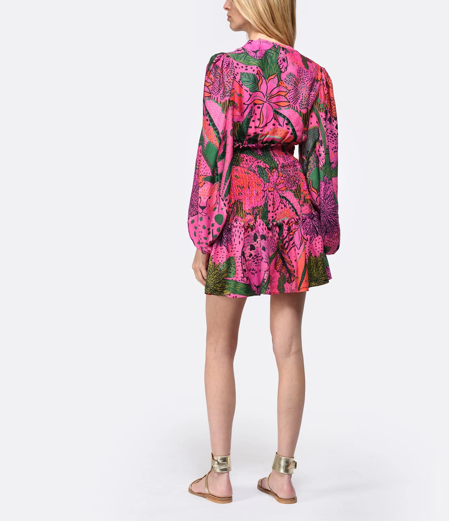 Farm Rio Mini Robe Imprimé Rose 7 Farm Rio Mini Robe Imprimé Rose – Image 5