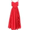 Farm Rio Robe Maxi Cœur Coton Rouge -ANINE BING Boutique farm351307 pck20230210 1